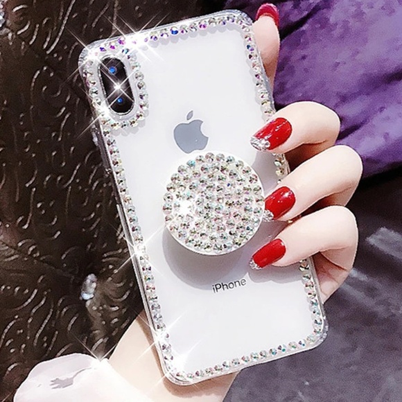 BARI Accessories - Bling Diva iPhone Case iPhone XS, X, XR & 8 Plus